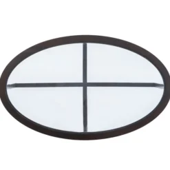 Kirkland's Home Coffee Tables-Wood & Glass Top 3-Pc. Table Set