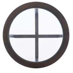 Kirkland's Home Coffee Tables-Wood & Glass Top 3-Pc. Table Set