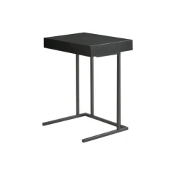 Kirkland's Home Accent & End Tables-Wood And Metal C-Frame Accent Table
