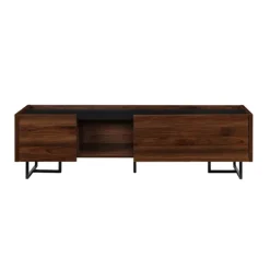 Kirkland's Home Tv Stands & Media Consoles-Wood And Metal 2-Door Media Console