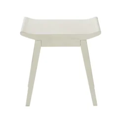 Kirkland's Home Benches & Ottomans-Wood Curved Seat Stool