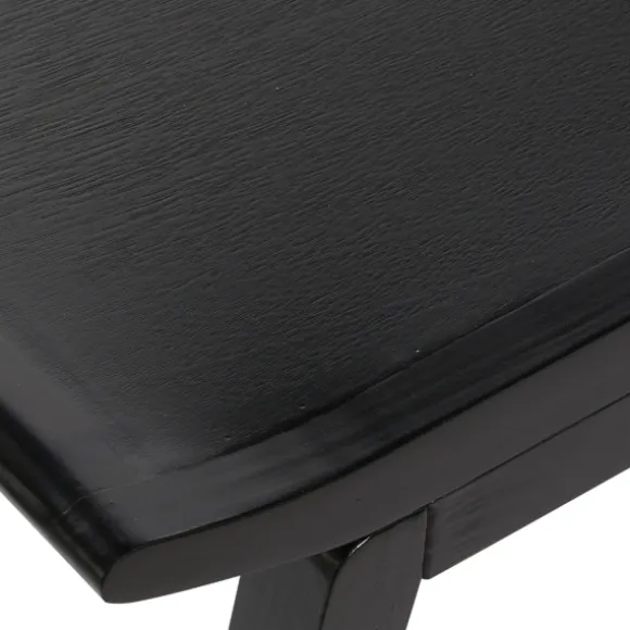 Kirkland's Home Benches & Ottomans-Wood Curved Seat Stool