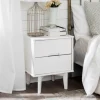 Kirkland's Home Nightstands-Wood Cut-Out Handle Nightstand