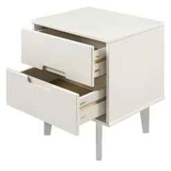 Kirkland's Home Nightstands-Wood Cut-Out Handle Nightstand