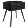 Kirkland's Home Accent & End Tables-Wood 2-Drawer Finco Accent Table