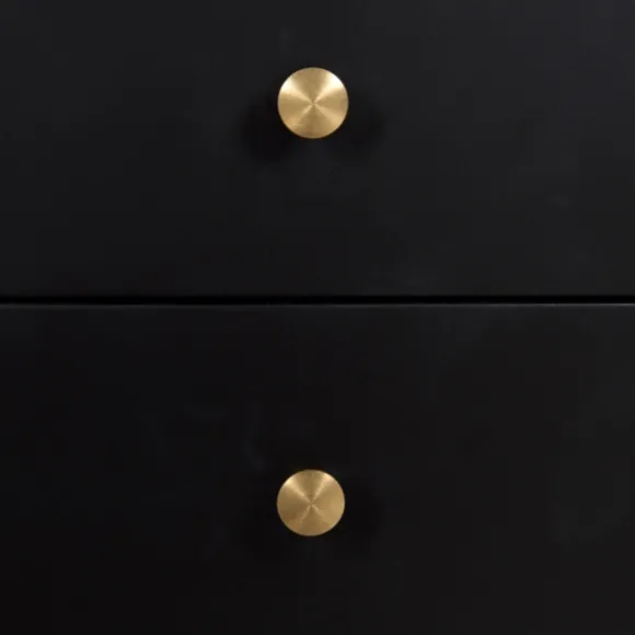 Kirkland's Home Accent & End Tables-Wood 2-Drawer Finco Accent Table