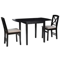 Kirkland's Home Dining Sets-Wood Drop Leaf 3-Pc. Dining Set