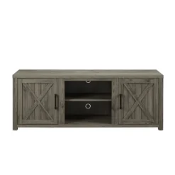 Kirkland's Home Tv Stands & Media Consoles-Wood Farmhouse Media Cabinet