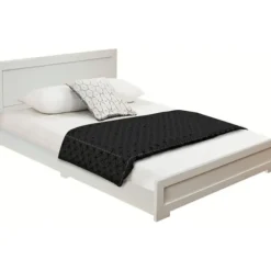Kirkland's Home Beds & Headboards-Wood King Platform Bed And 2-Nightstand Set