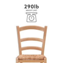 Kirkland's Home Dining Chairs-Wood Ladderback Dining Chairs, Set Of 2