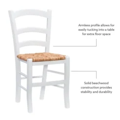 Kirkland's Home Dining Chairs-Wood Ladderback Dining Chairs, Set Of 2