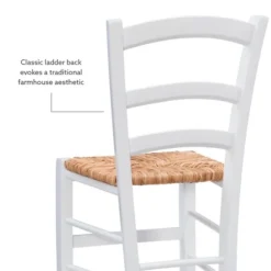 Kirkland's Home Dining Chairs-Wood Ladderback Dining Chairs, Set Of 2