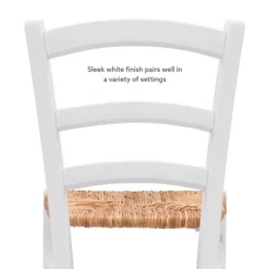 Kirkland's Home Dining Chairs-Wood Ladderback Dining Chairs, Set Of 2