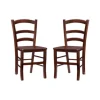 Kirkland's Home Dining Chairs-Wood Ladderback Dining Chairs, Set Of 2