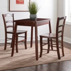 Kirkland's Home Dining Chairs-Wood Ladderback Dining Chairs, Set Of 2