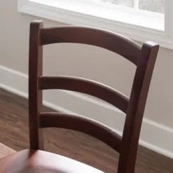 Kirkland's Home Dining Chairs-Wood Ladderback Dining Chairs, Set Of 2