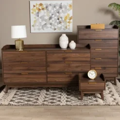 Kirkland's Home Dressers & Chests-Wood Modern 3-Pc. Dresser Set