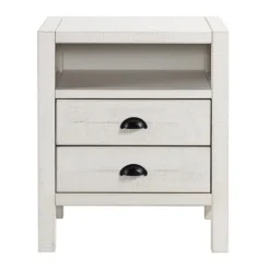 Kirkland's Home Nightstands-Wood Open Shelf Nightstand