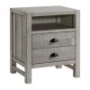 Kirkland's Home Nightstands-Wood Open Shelf Nightstand
