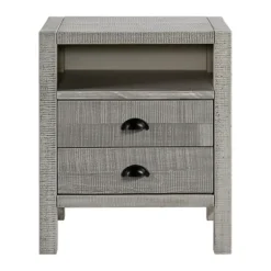 Kirkland's Home Nightstands-Wood Open Shelf Nightstand
