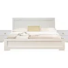 Kirkland's Home Beds & Headboards-Wood Queen Platform Bed And 2-Nightstand Set