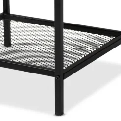 Kirkland's Home Accent & End Tables-Wood Raised Edge Side Table