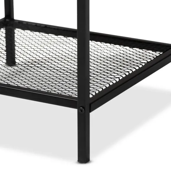 Kirkland's Home Accent & End Tables-Wood Raised Edge Side Table