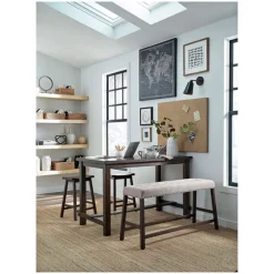 Kirkland's Home Dining Tables-Wood Rectangular Dining Counter Table