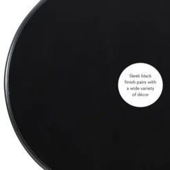 Kirkland's Home Accent & End Tables-Wood Round Base Side Table