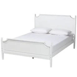 Kirkland's Home Beds & Headboards-Wood Scalloped Queen Bed Frame