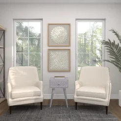 Kirkland's Home Accent & End Tables-Wood Scroll Drawer Accent Table