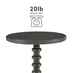 Kirkland's Home Accent & End Tables-Wood Spindle Side Table