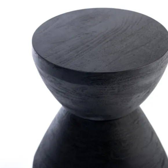 Kirkland's Home Accent & End Tables-Wood Spool Side Table