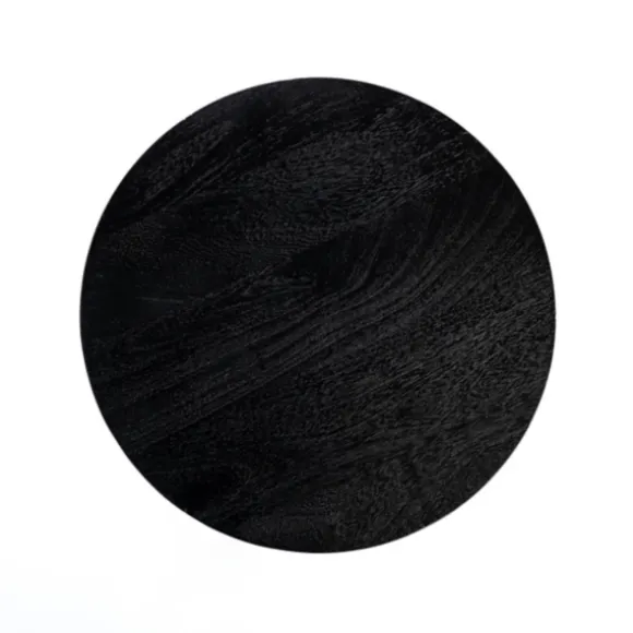 Kirkland's Home Accent & End Tables-Wood Spool Side Table