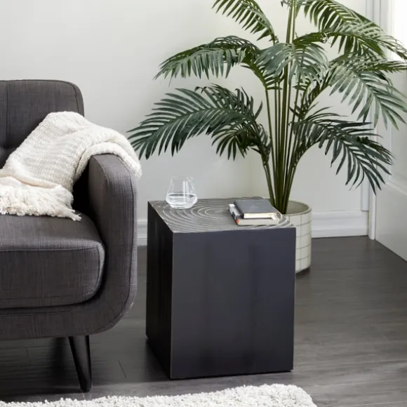 Kirkland's Home Accent & End Tables-Wood Square Accent Table