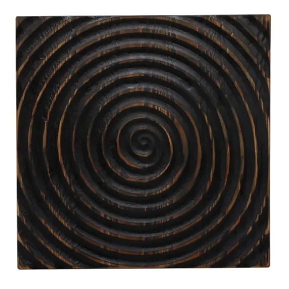 Kirkland's Home Accent & End Tables-Wood Square Accent Table