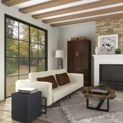 Kirkland's Home Accent & End Tables-Wood Square Accent Table