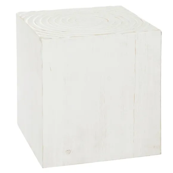 Kirkland's Home Accent & End Tables-Wood Square Frame Accent Table