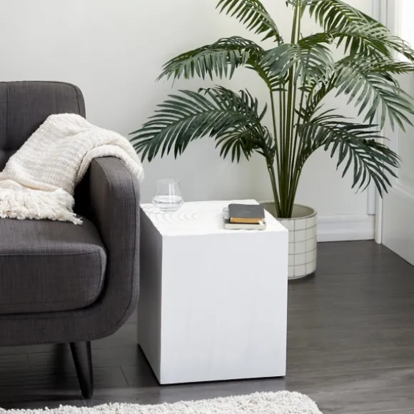 Kirkland's Home Accent & End Tables-Wood Square Frame Accent Table