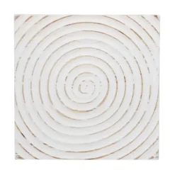 Kirkland's Home Accent & End Tables-Wood Square Frame Accent Table