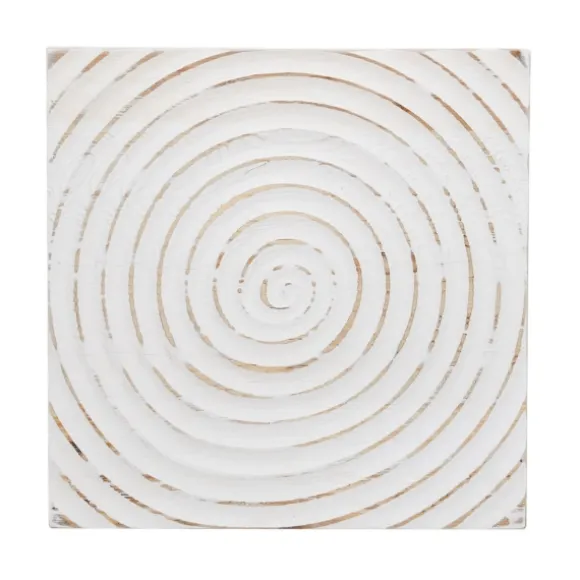 Kirkland's Home Accent & End Tables-Wood Square Frame Accent Table