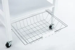 Kirkland's Home Kitchen Islands & Bar Carts-Wood 2-Tier Kitchen Cart