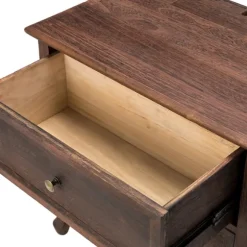 Kirkland's Home Nightstands-Wood Traditional 2-Drawer Nightstand