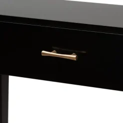 Kirkland's Home Console Tables-Wood Woven Shelves Console Table