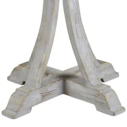 Kirkland's Home Accent & End Tables-Wooden Arched Base Round Top Accent Table