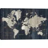 Kirkland's Home Framed Art-World Map Canvas Art Print