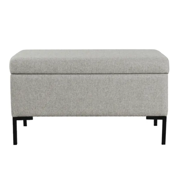 Kirkland's Home Benches & Ottomans-Woven Polyester Storage Bench