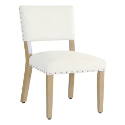 Kirkland's Home Dining Chairs-Woven Upholstered Dining Chairs, Set Of 2