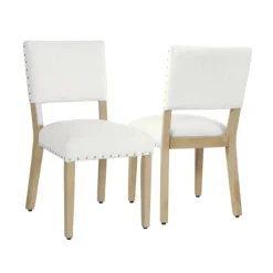 Kirkland's Home Dining Chairs-Woven Upholstered Dining Chairs, Set Of 2