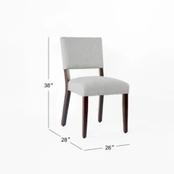 Kirkland's Home Dining Chairs-Woven Upholstered Dining Chairs, Set Of 2